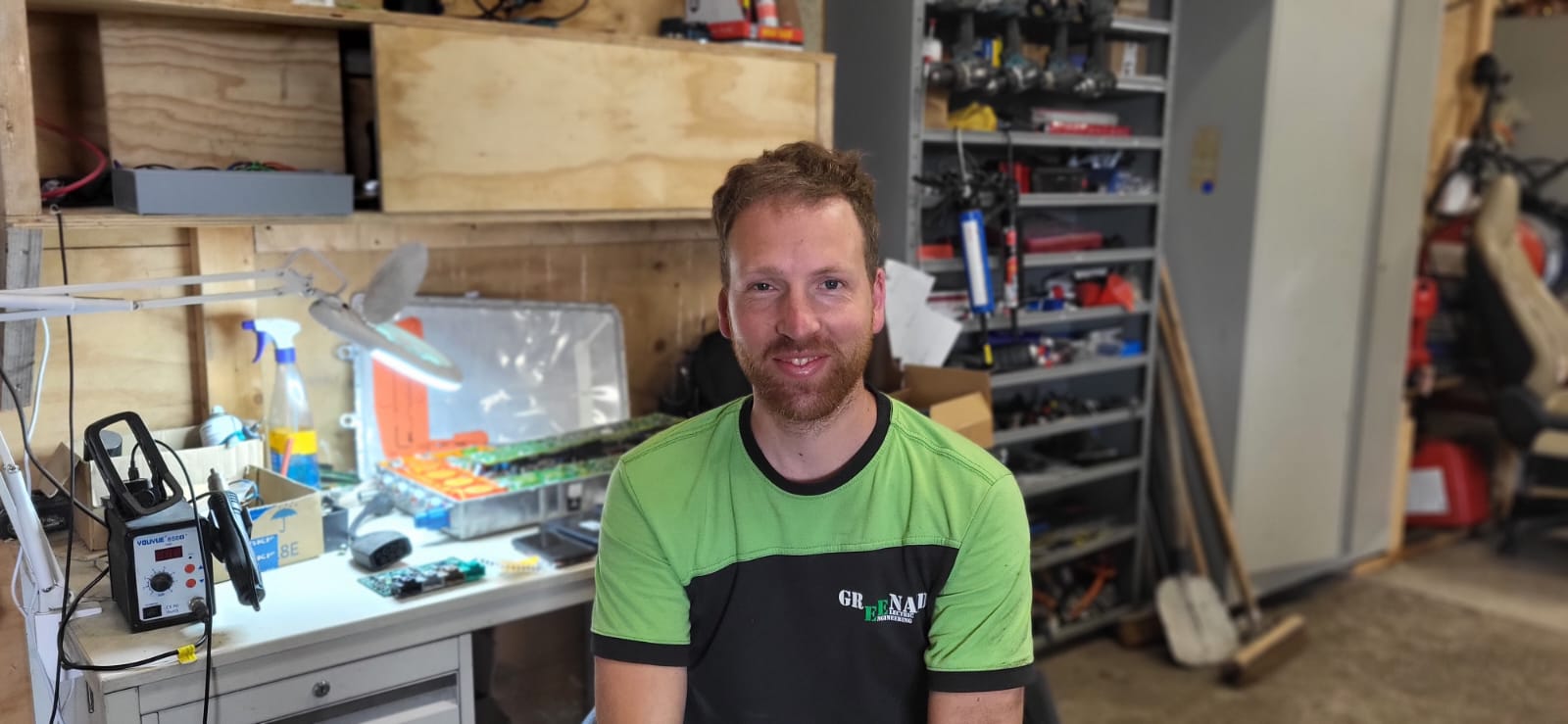 Greenaid team buiten